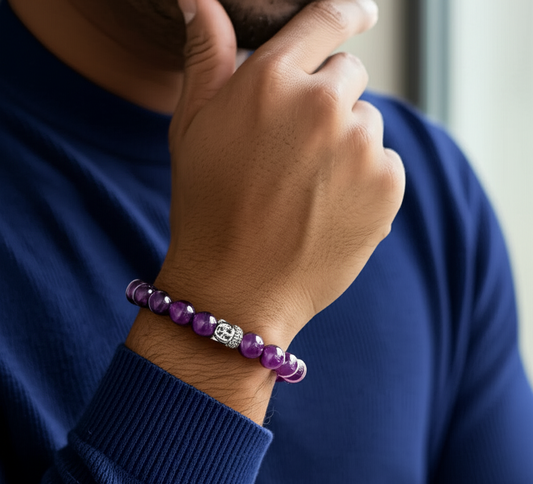 Amethyst Bracelet - Stress Killer