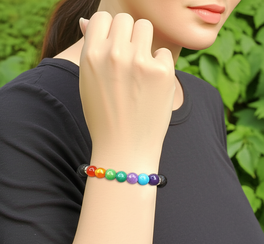 The Real 7 Chakra Crystals with LAVA Stones