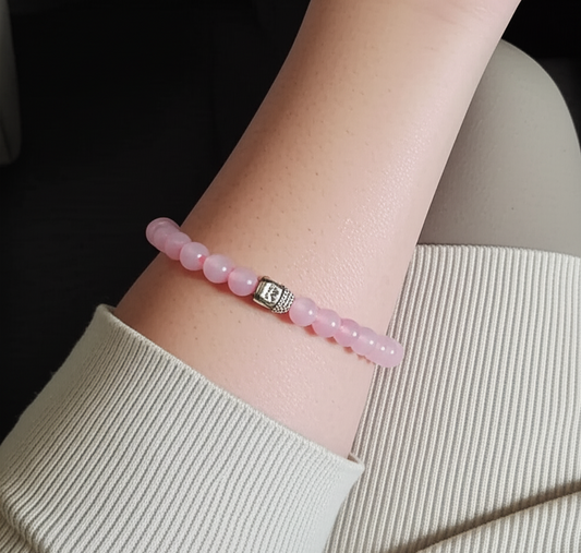 Love Attraction Bracelet (Original Rose Quartz)