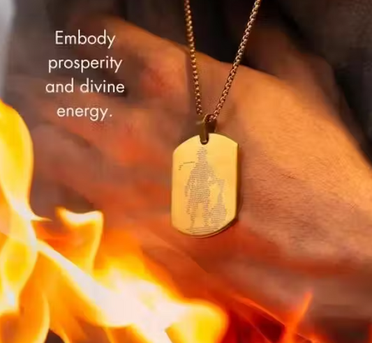 Hanuman Chalisa Kavach (Gold)