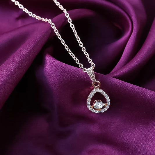 Teardrop Pendant Necklace Jewellery For Women And Girls