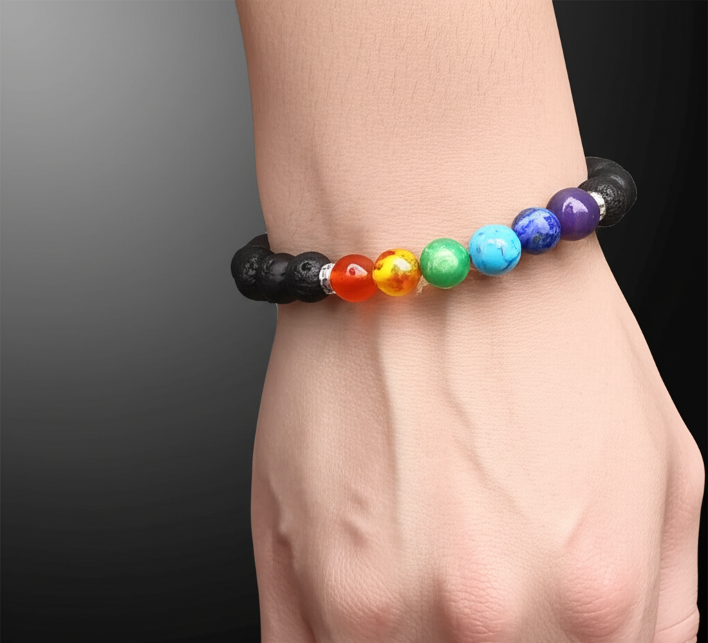 The Real 7 Chakra Crystals with LAVA Stones
