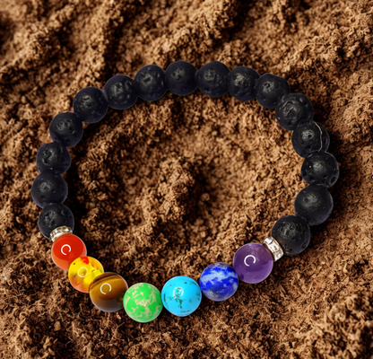 The Real 7 Chakra Crystals with LAVA Stones