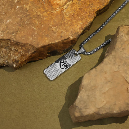 Silver Plated Ram Pendant With Chain For Men And Women