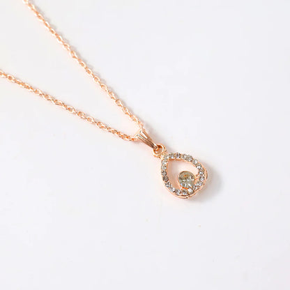 Teardrop Pendant Necklace Jewellery For Women And Girls