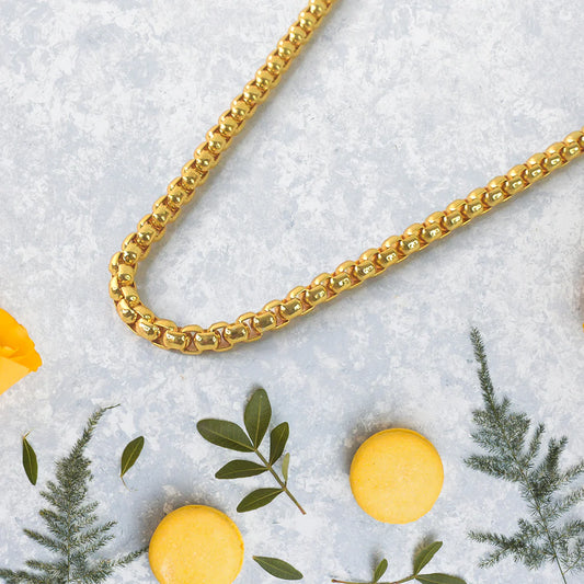 Gold Plated Rope Chain for Men and Women