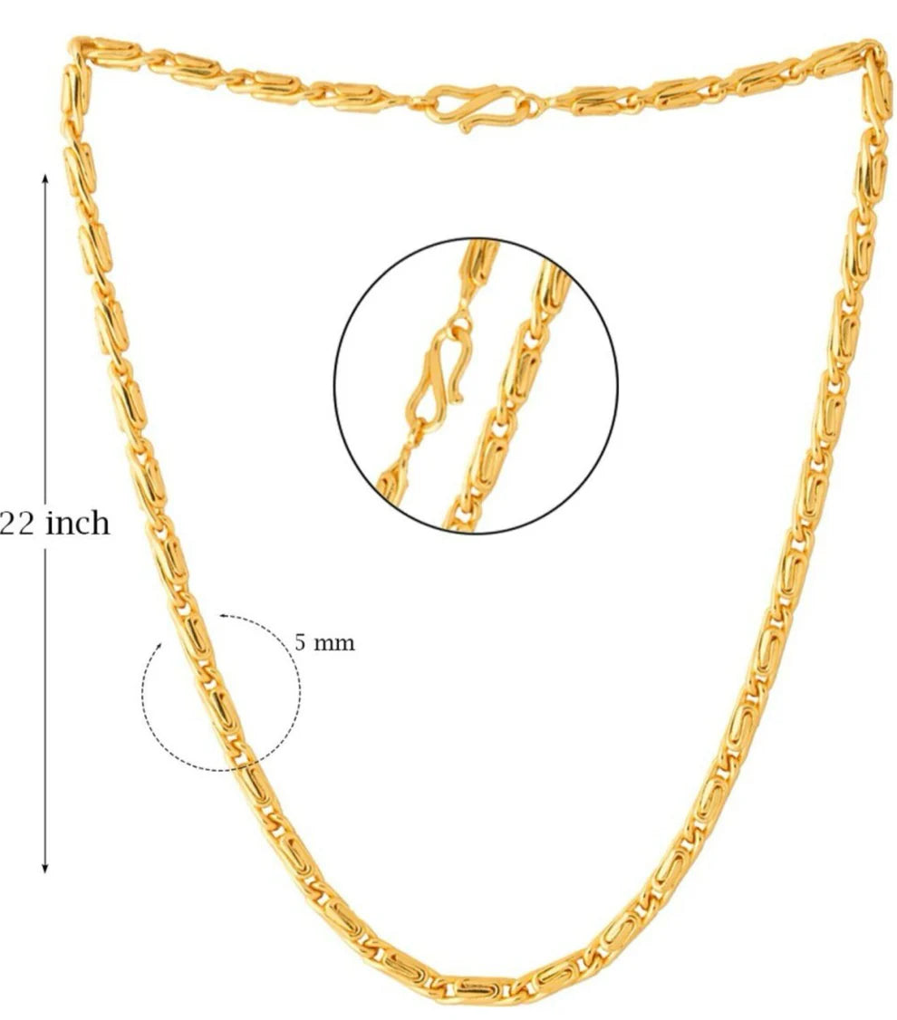 Imperial Gold Plated Chain for Men and Boys