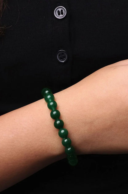 Green Jade Bracelet - For Sharp Mind & Academic Success