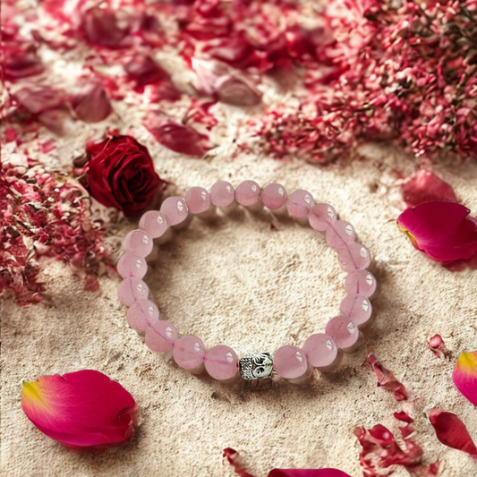 Love Attraction Bracelet (Original Rose Quartz)